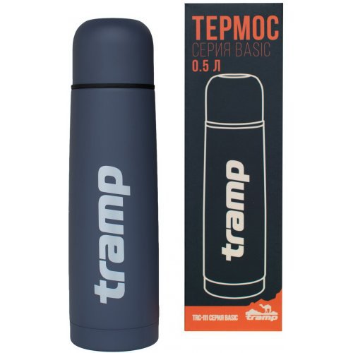 Термос Tramp 0,5 л серый TRC-111 , 